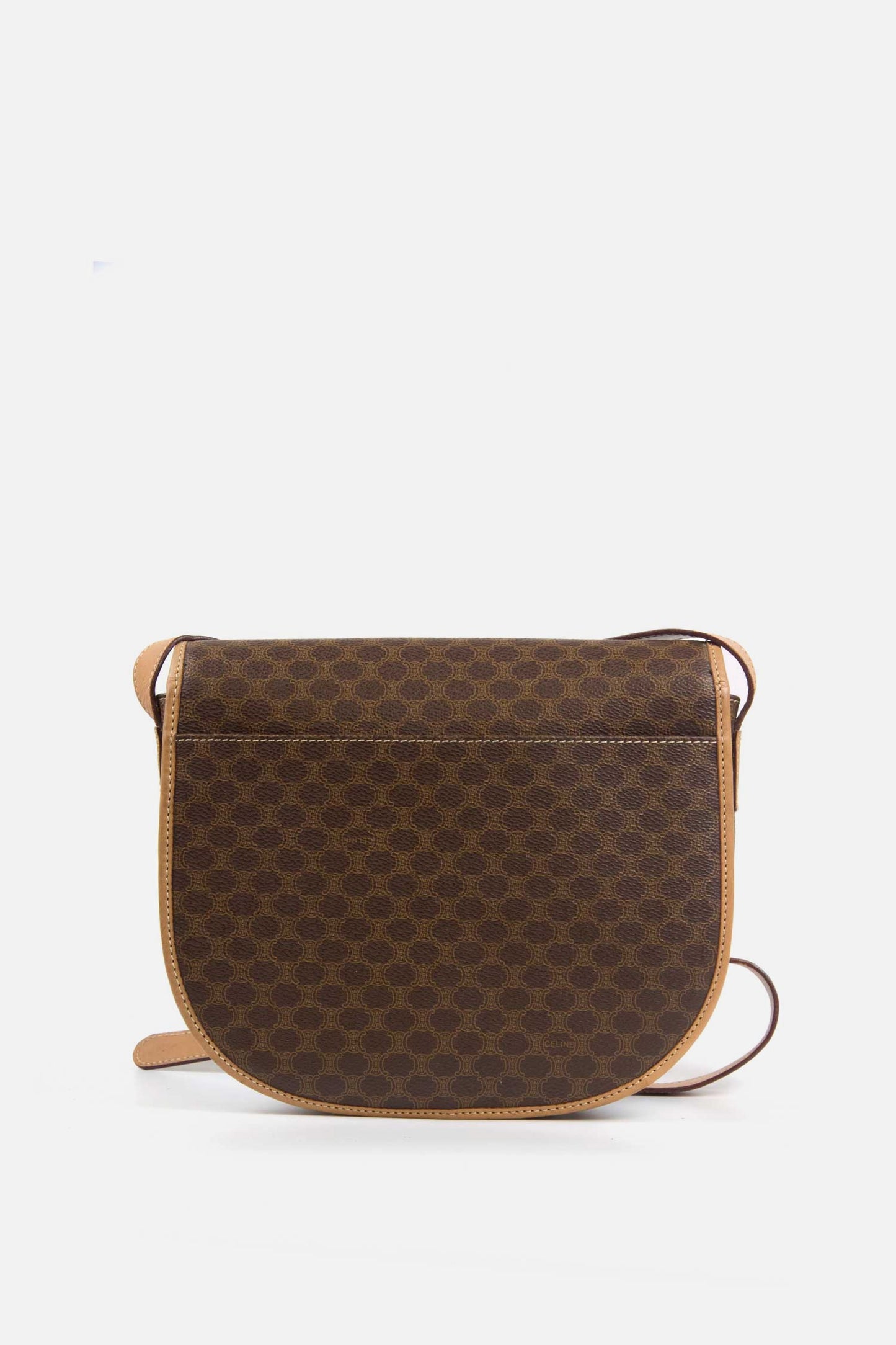 Vintage Celine Makadam Shoulder Bag