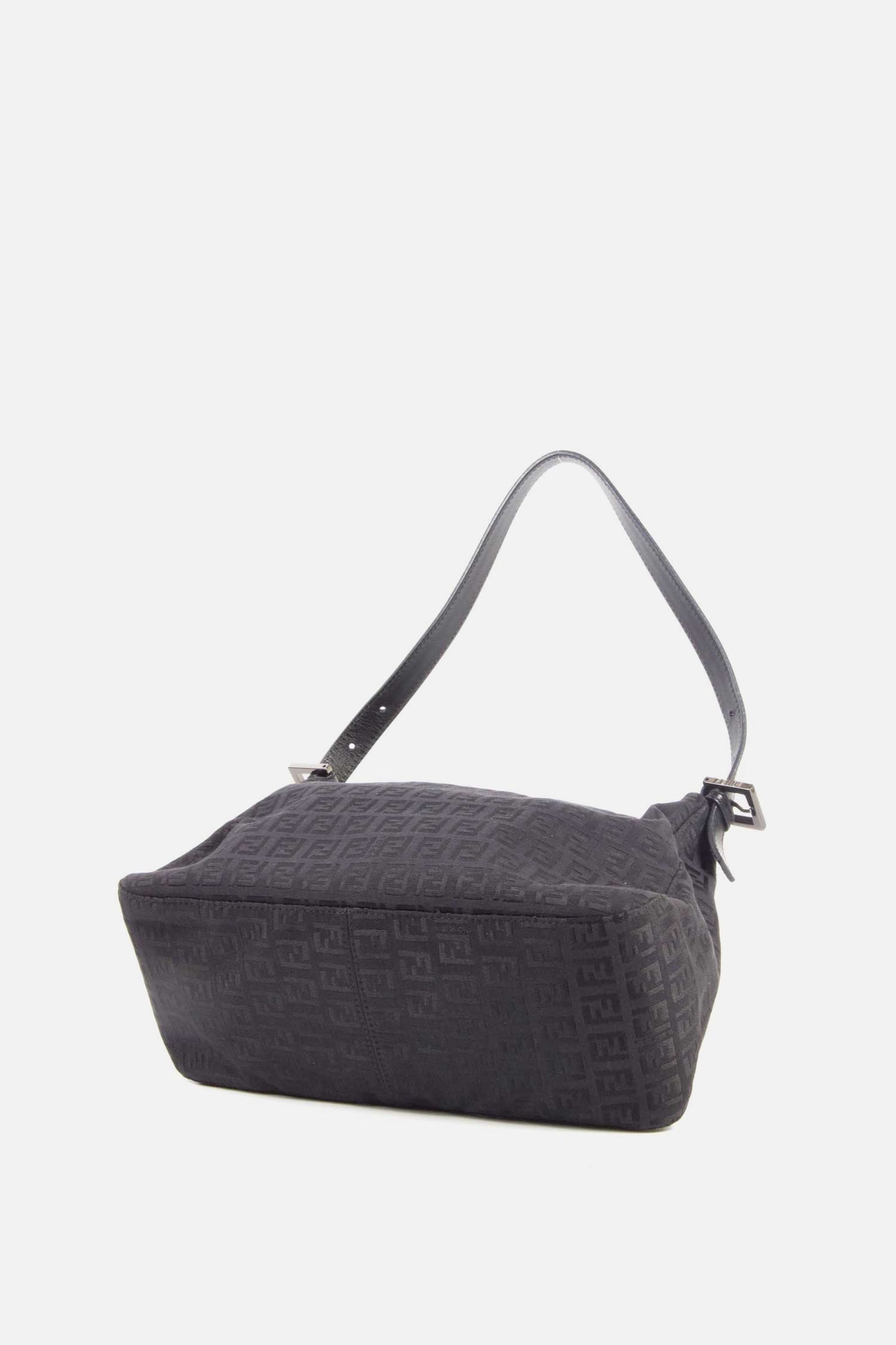 Vintage Fendi Black zucchino mama forever bag