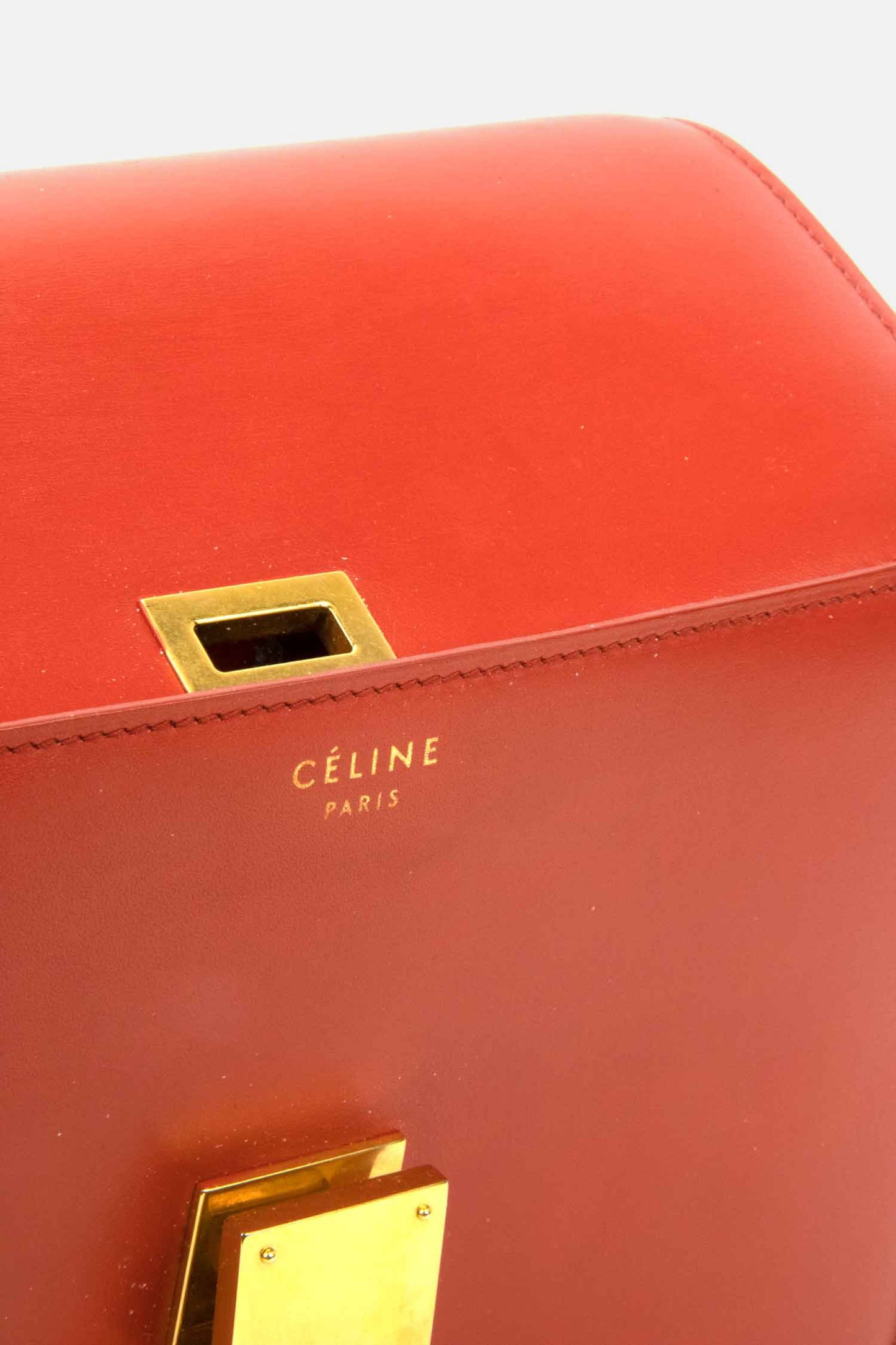 Celine Calfskin Medium Classic Box Bag
