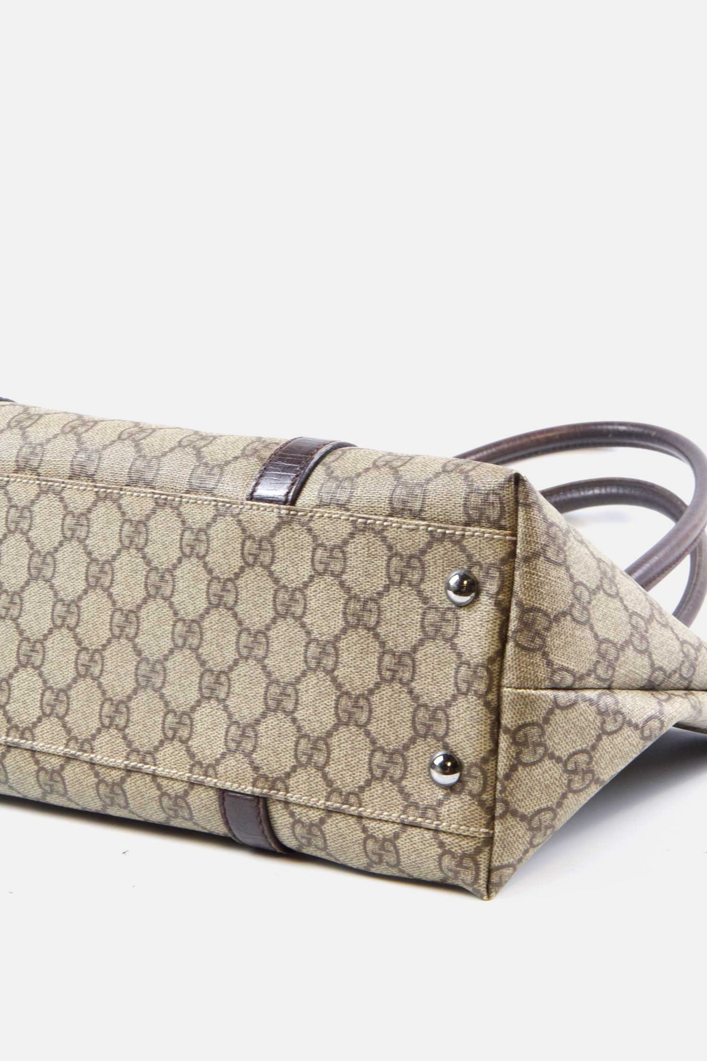 Vintage Gucci GG monogram shopping tote