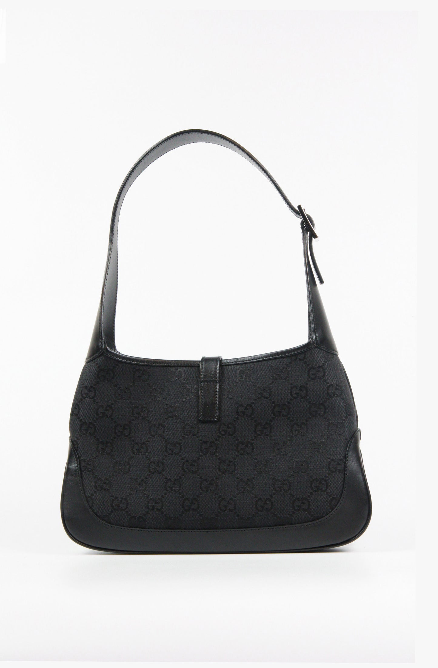 Vintage Gucci GG Canvas Jackie O Hobo