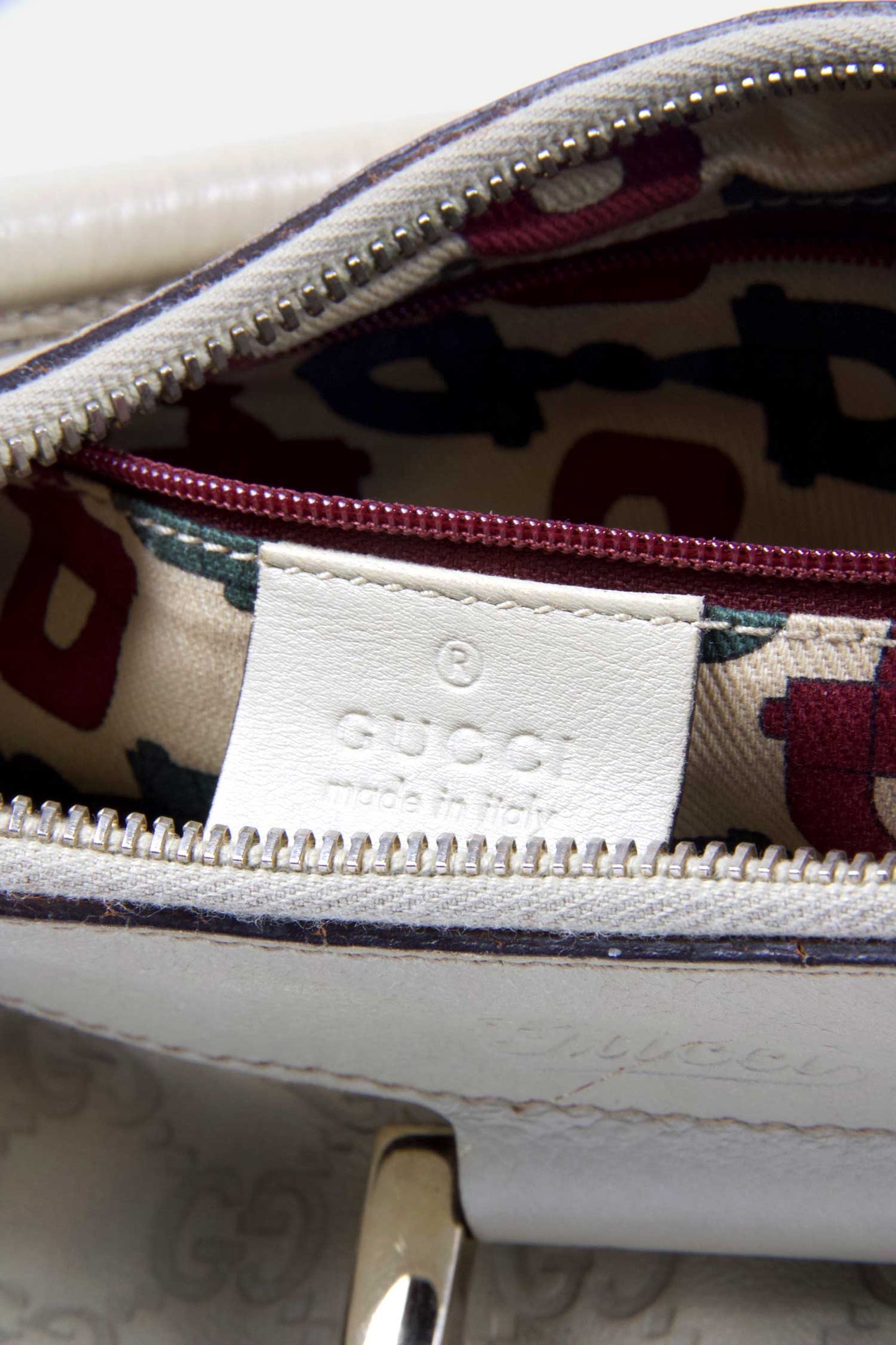 Vintage Gucci leather D ring hobo bag