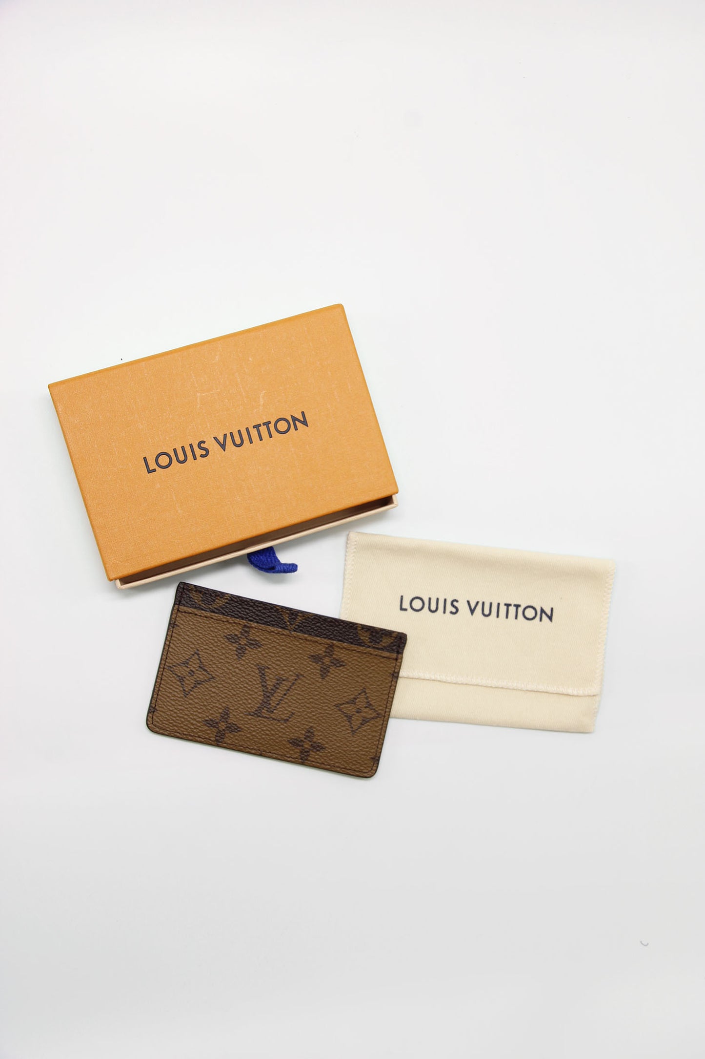 Louis Vuitton Monogram Reverse Card Case