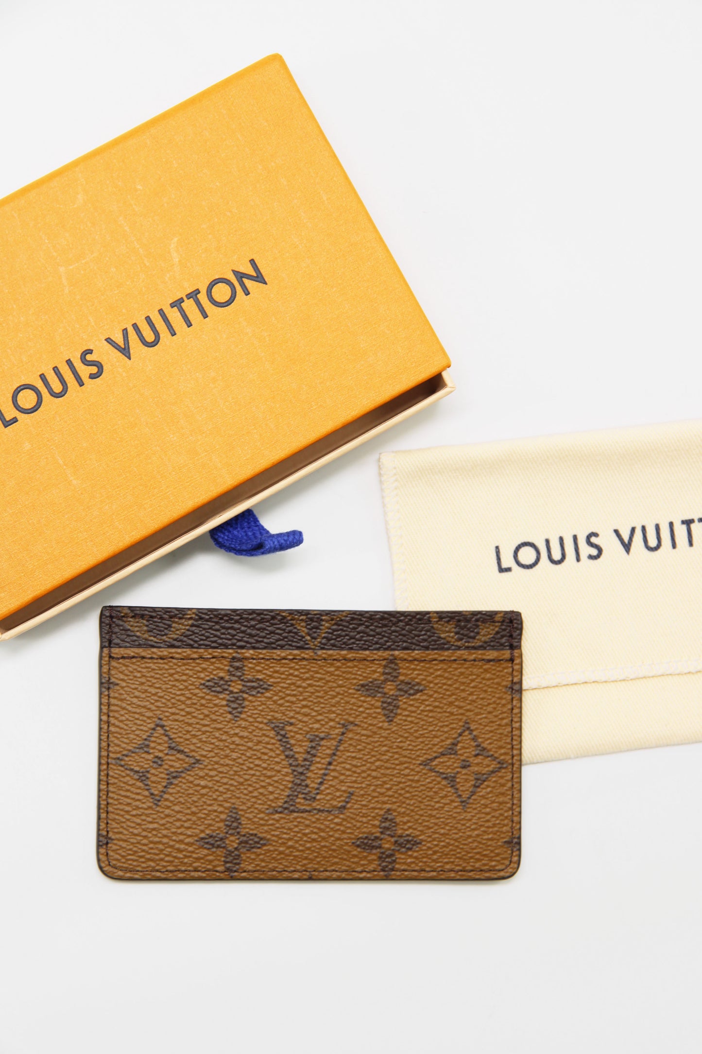 Louis Vuitton Monogram Reverse Card Case