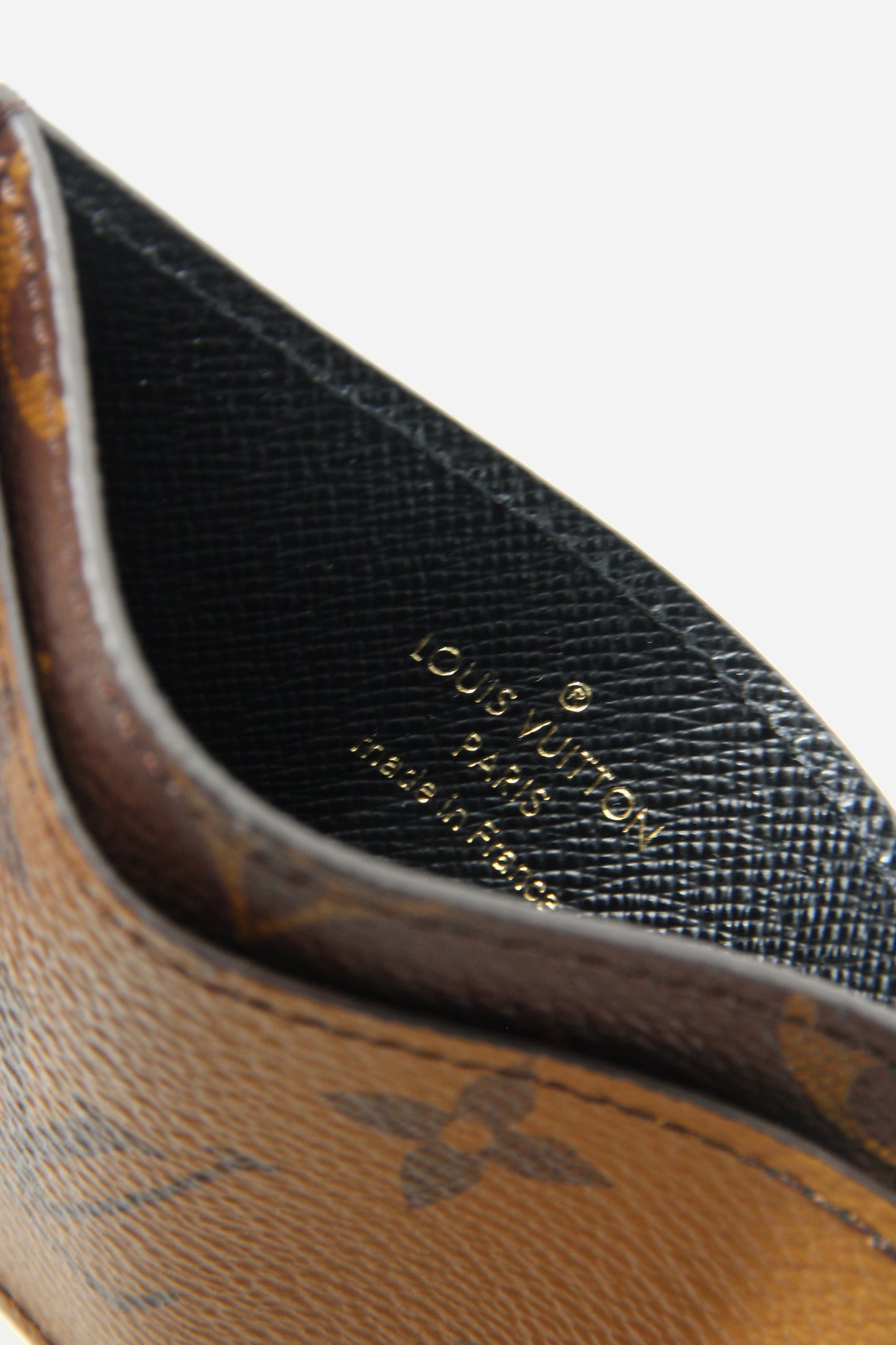 Louis Vuitton Monogram Reverse Card Case