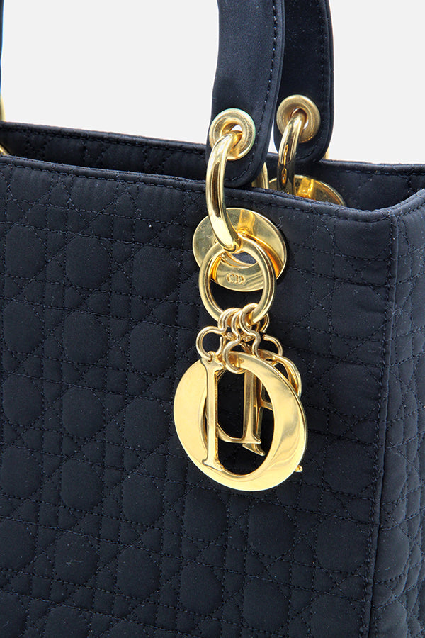 Medium Cannage Lady Dior Bag