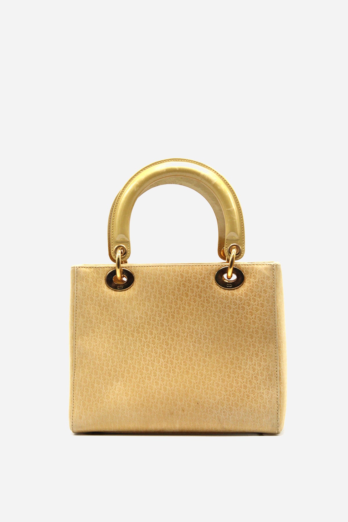 Vintage Medium Suede Diorissimo Lady Dior Bag