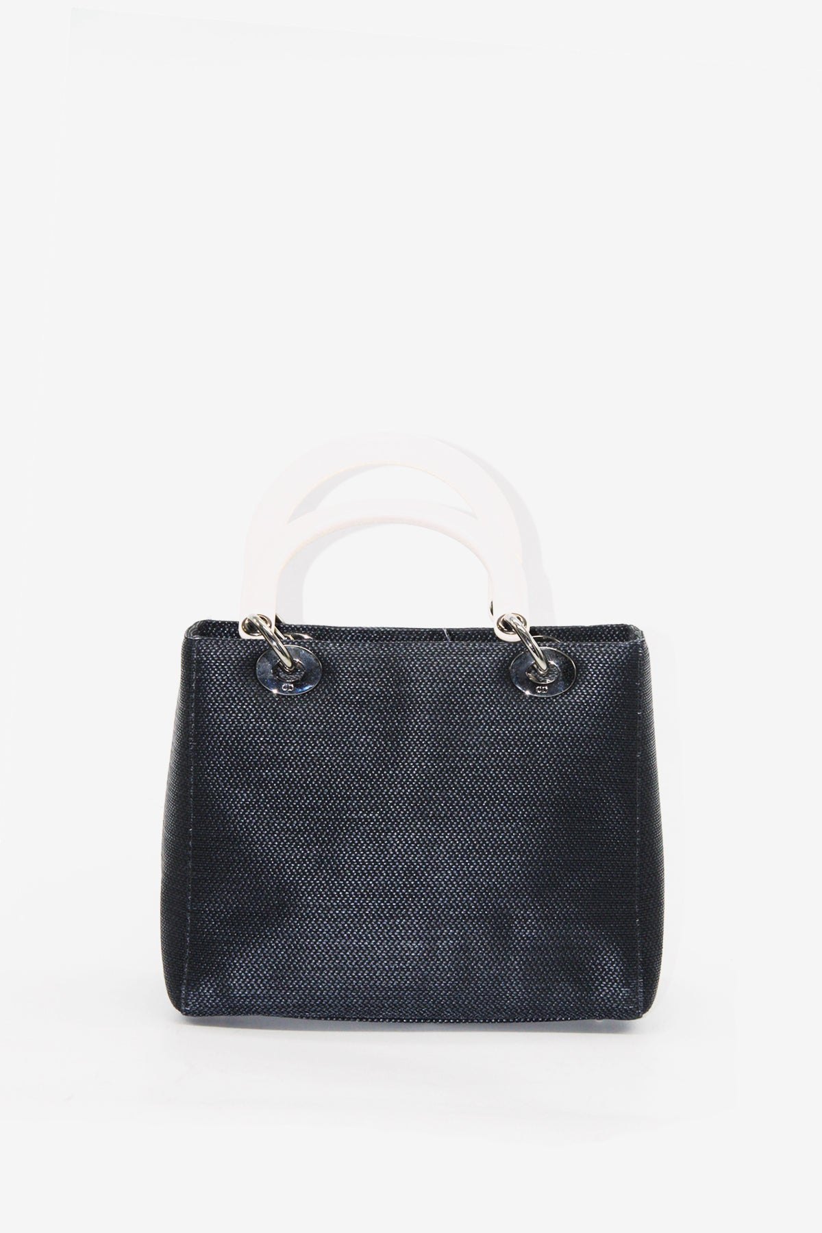 Dior Medium Straw Lady Dior Bag