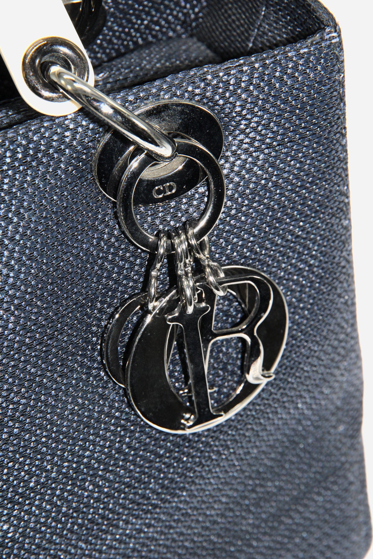 Dior Medium Straw Lady Dior Bag