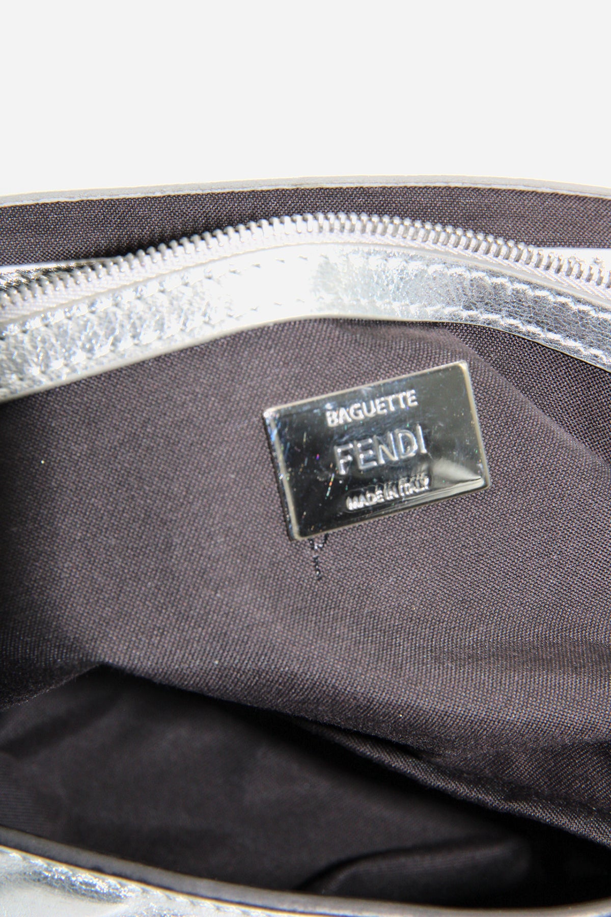 Fendi FF Embossed Large Baguette