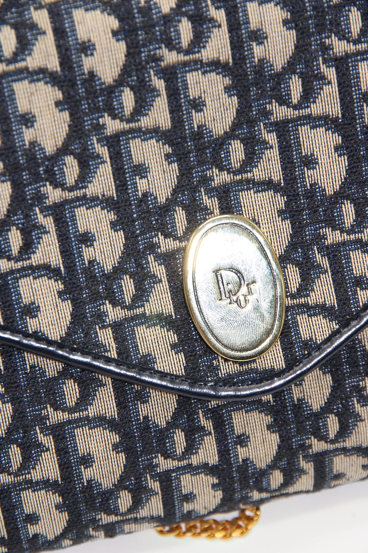 Dior Oblique Jacquard 30 Montaigne Small Vintage