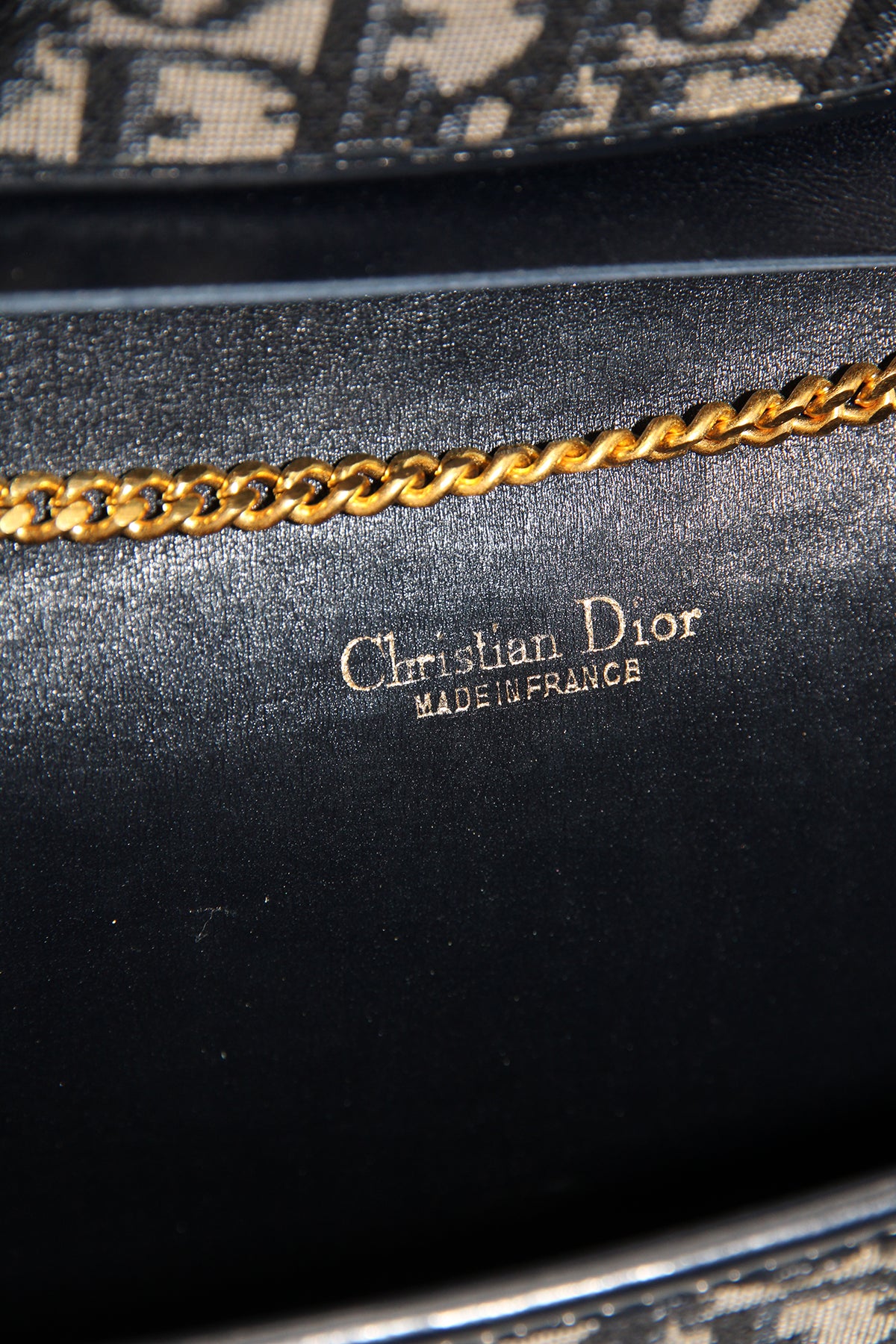 Dior Oblique Jacquard 30 Montaigne Small Vintage