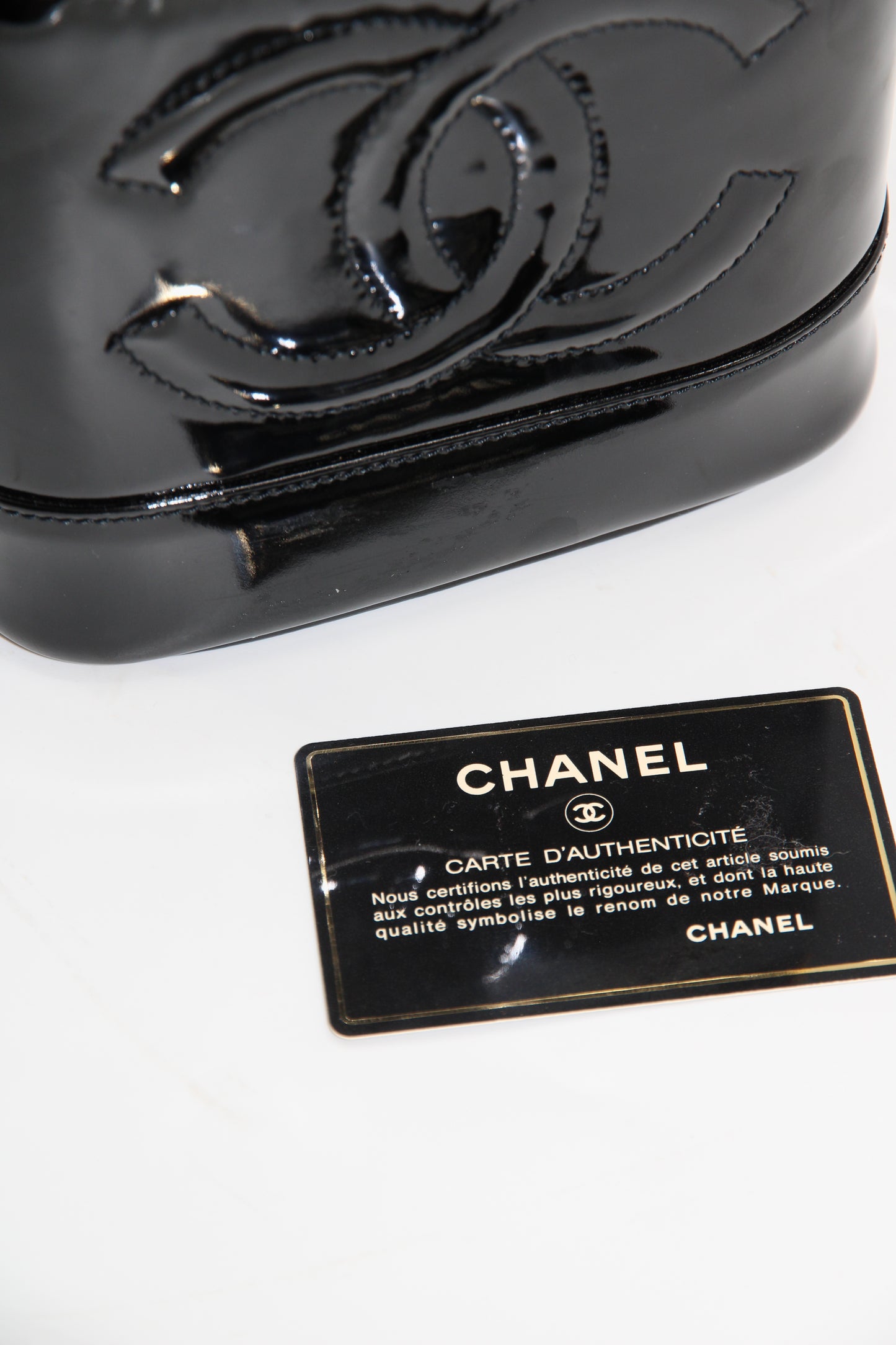 Chanel Patent Timeless CC Cosmetic Case