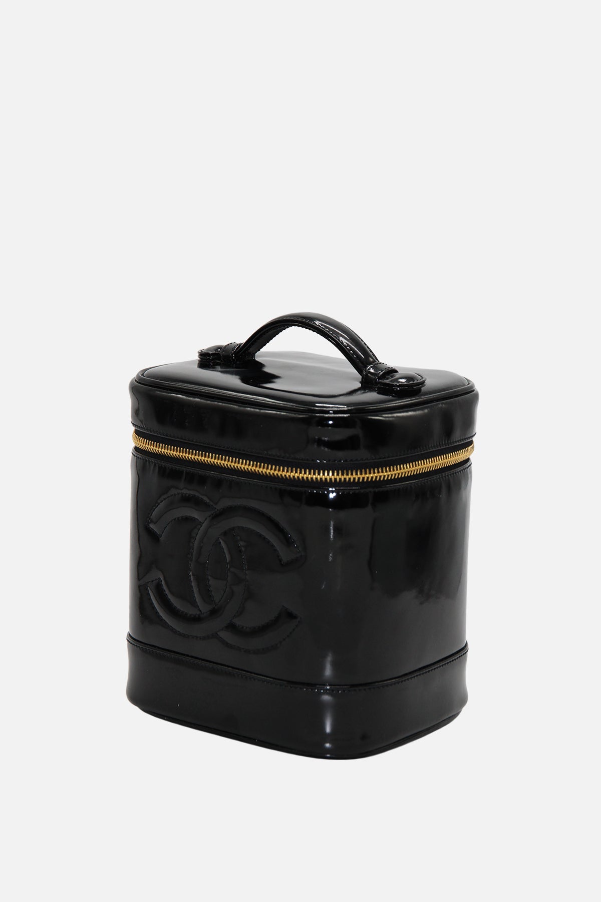 Chanel Patent Timeless CC Cosmetic Case