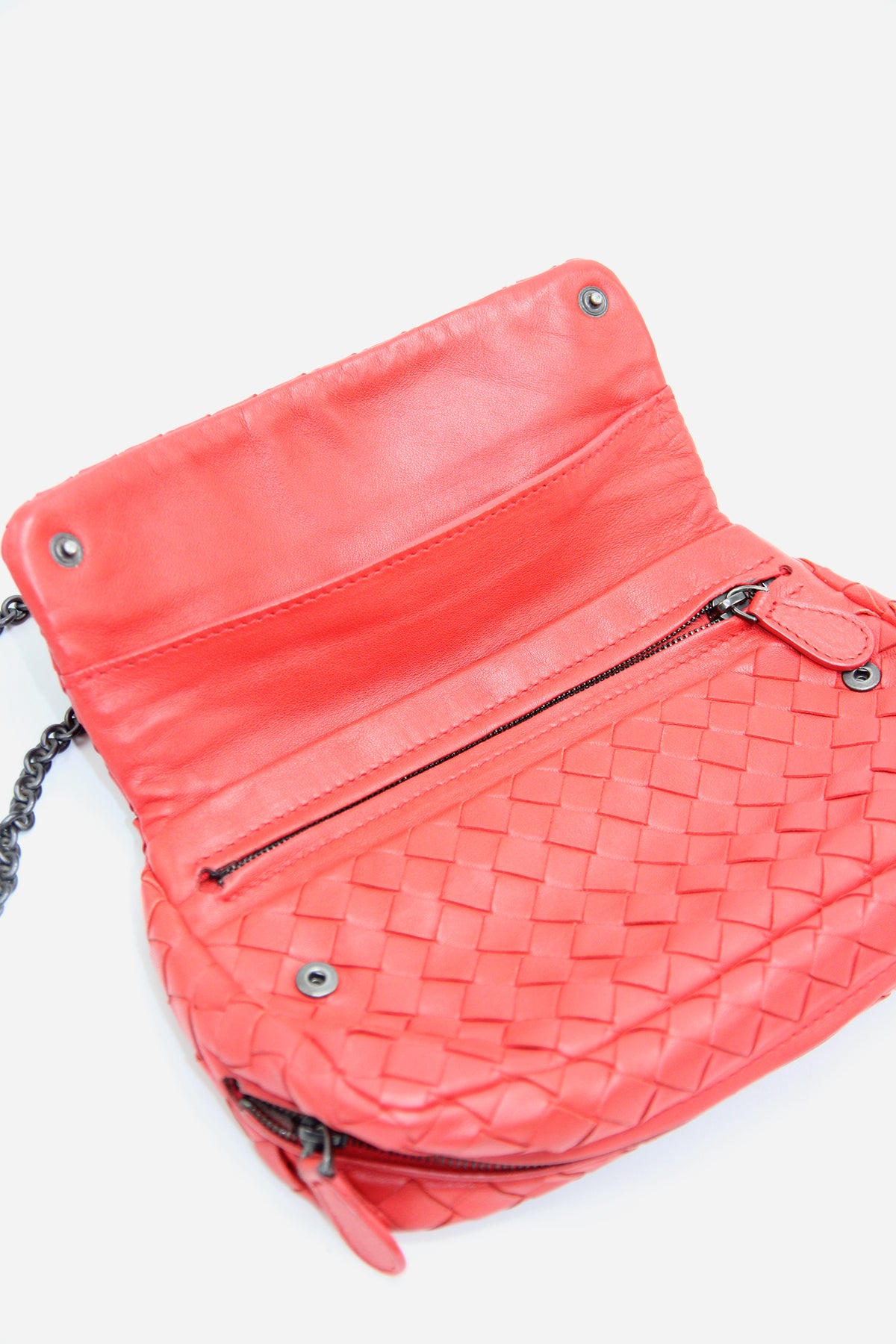 Bottega Veneta Intrecciato Expandable Crossbody Bag