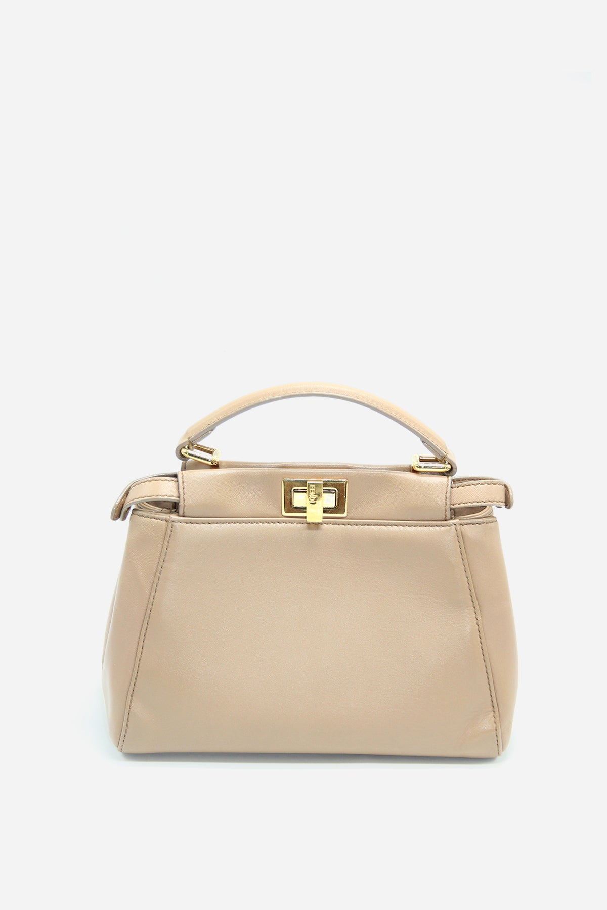 Fendi Leather Peekaboo Mini