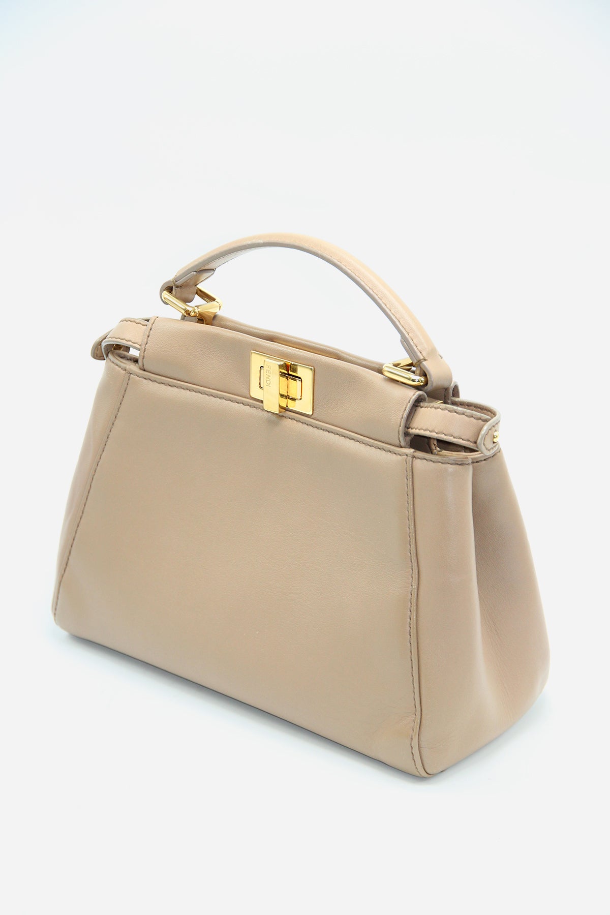 Fendi Leather Peekaboo Mini
