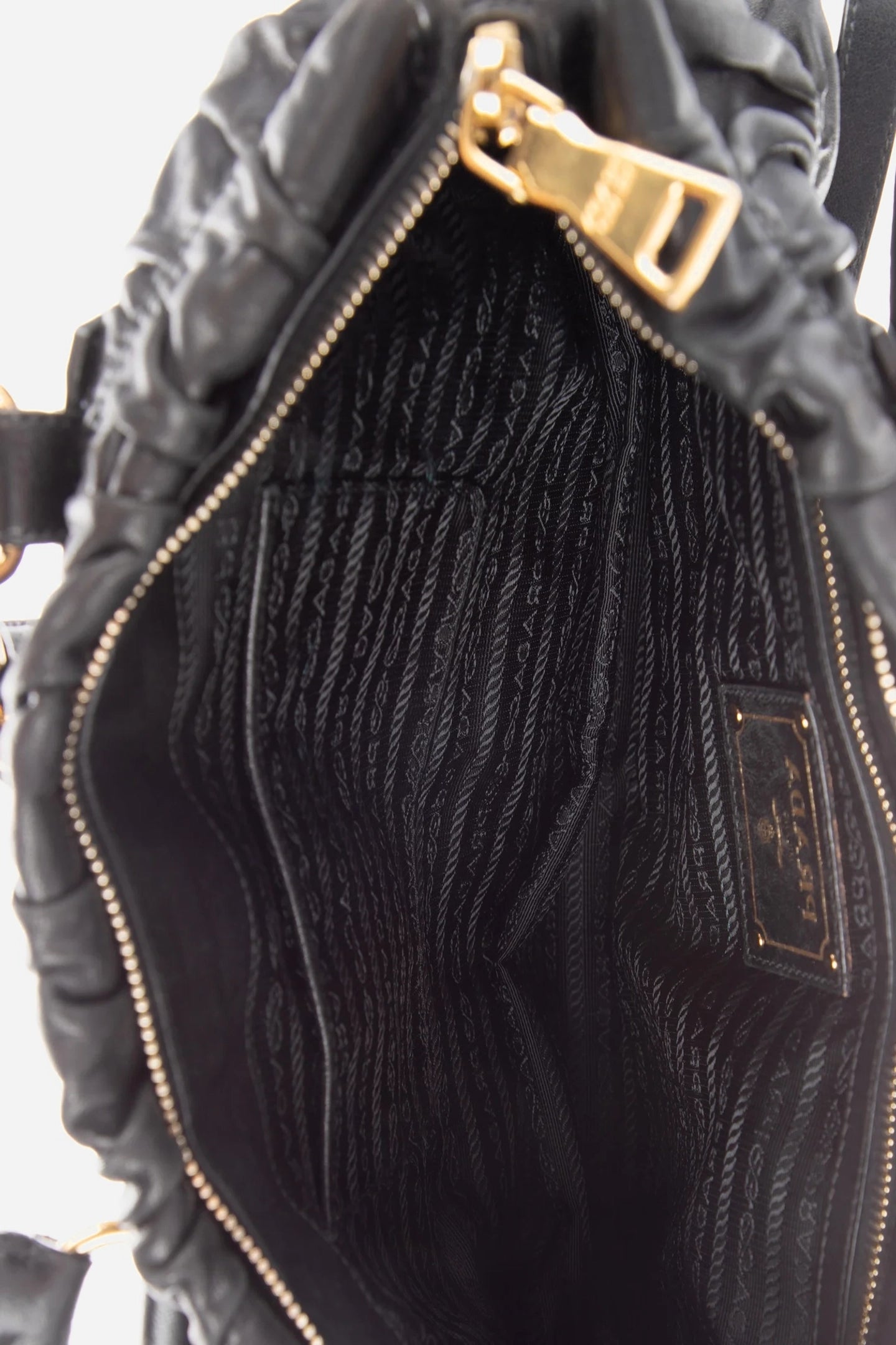 Vintage Prada Nappa Gaufre Handle Bag