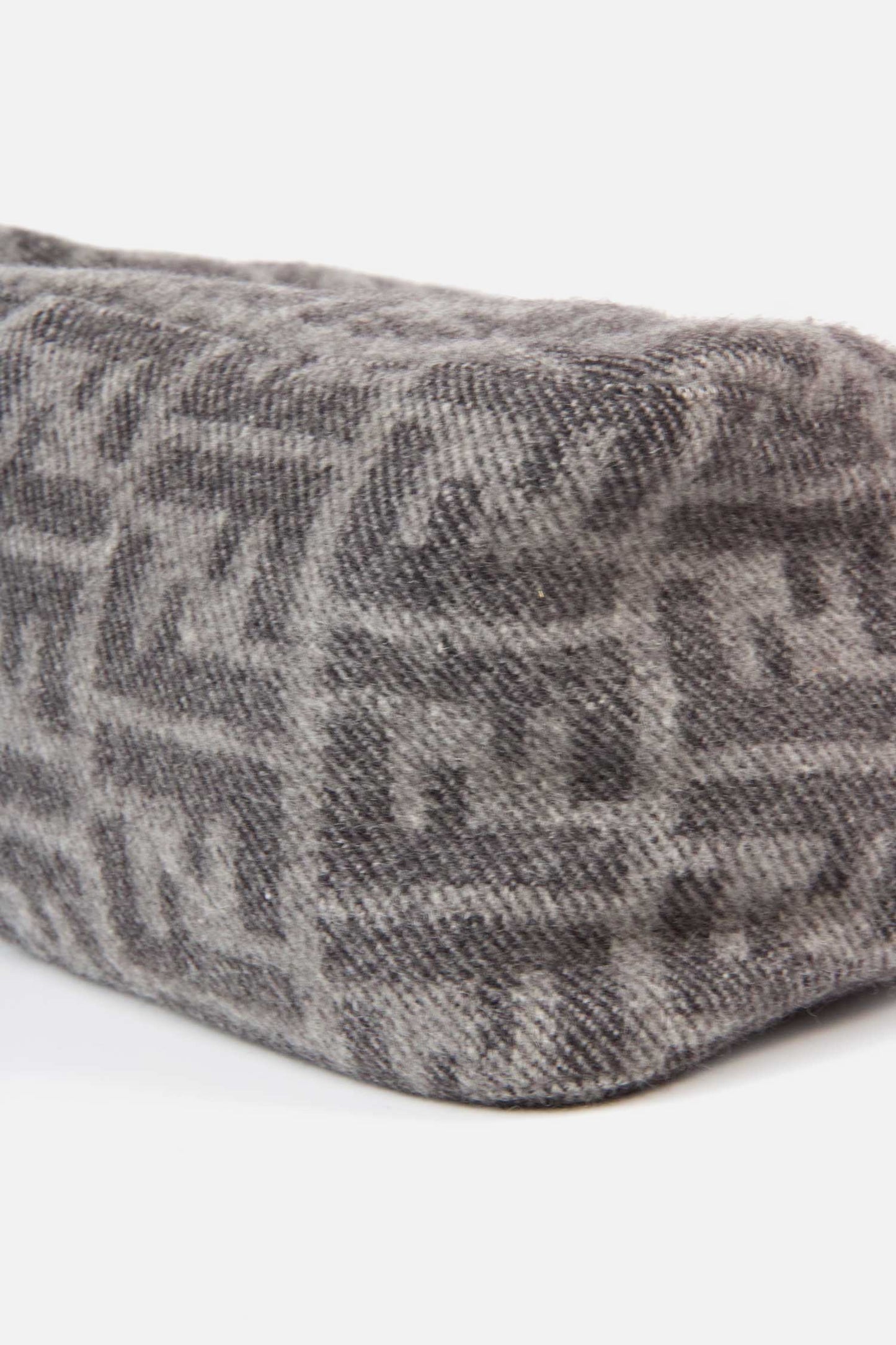 Vintage Fendi Wool Zucca Mamma Baguette