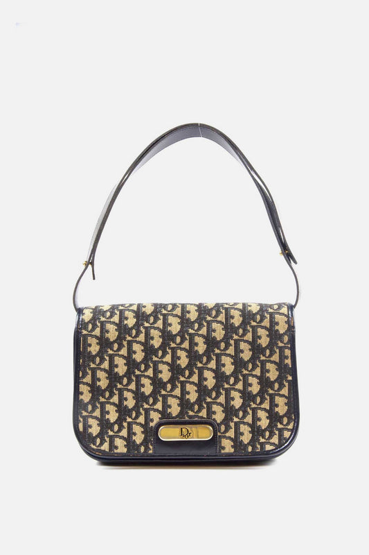 Vintage Dior trotter shoulder bag