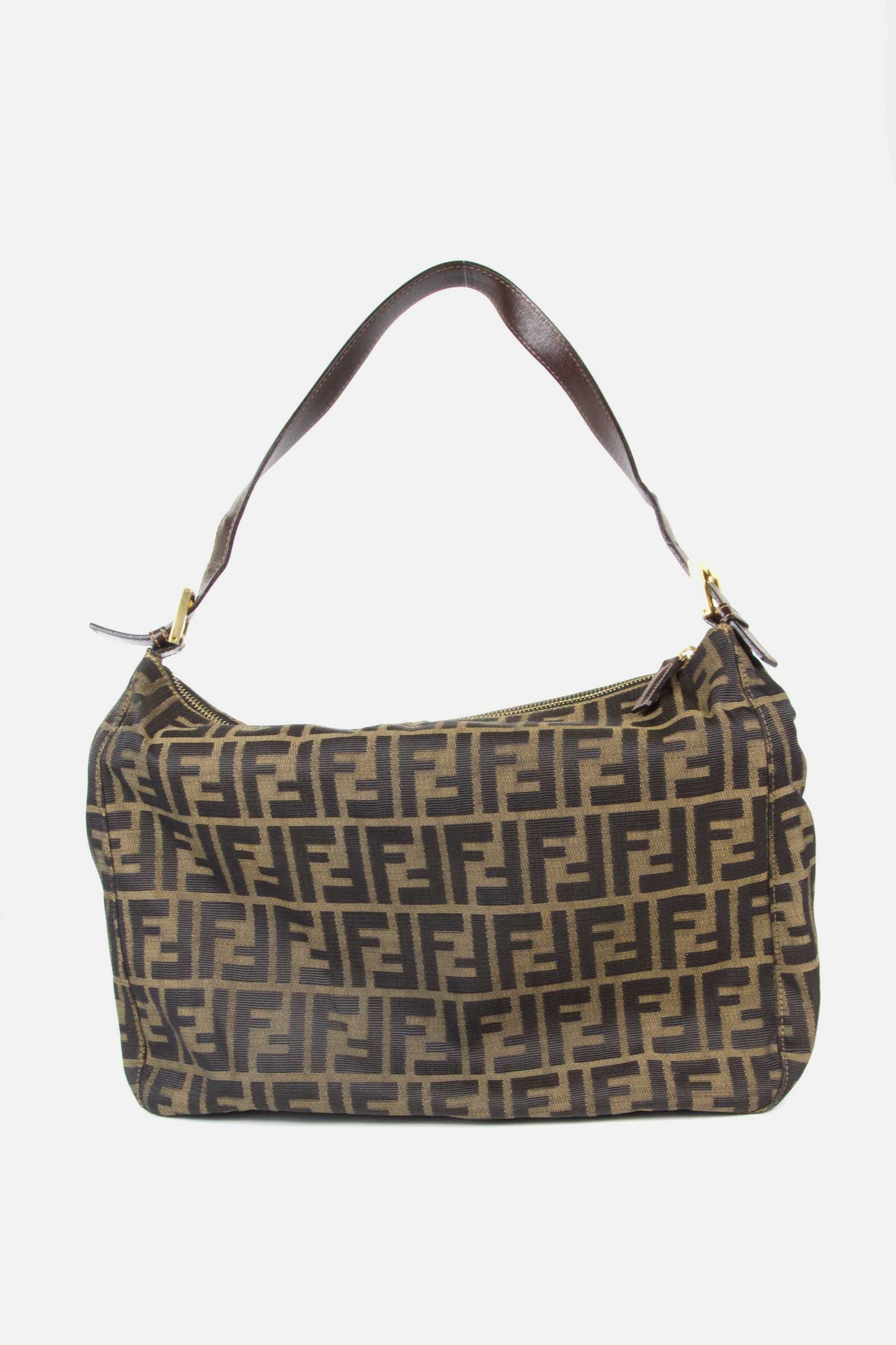 Vintage Fendi Zucca Mama Forever Baguette Bag
