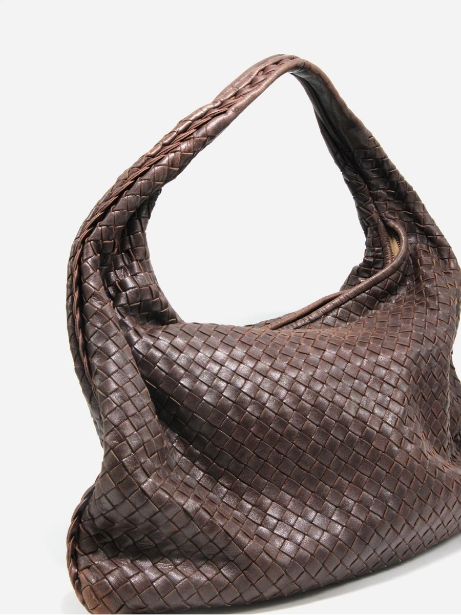 Vintage Bottega Veneta Large Intrecciato Hobo