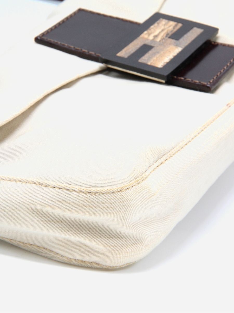 Fendi Canvas  Baguette