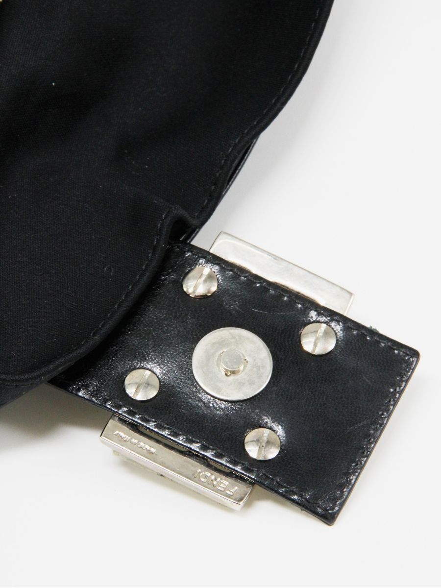 Fendi Neoprene Baguette Shoulder Bag