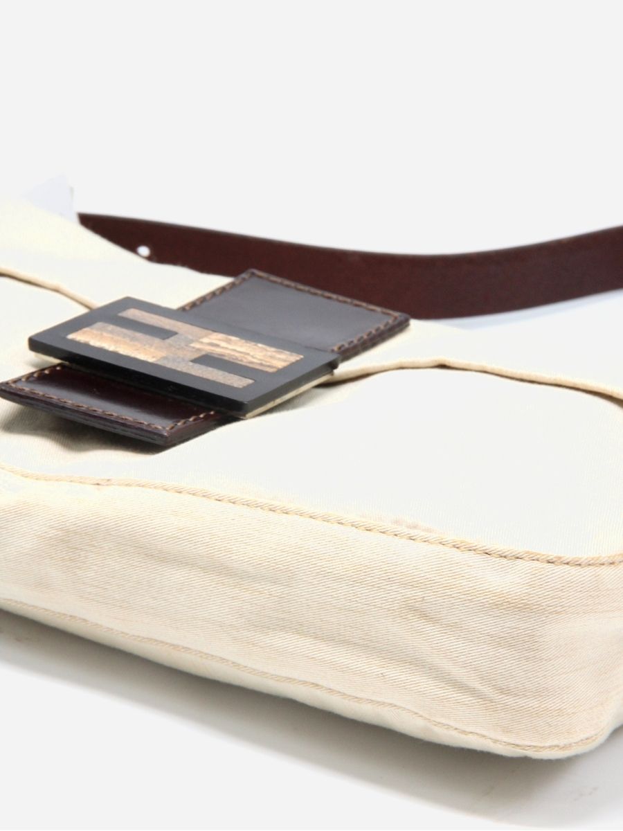 Fendi Canvas  Baguette