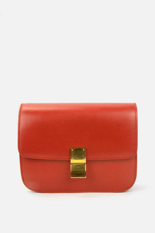 Celine Calfskin Medium Classic Box Bag