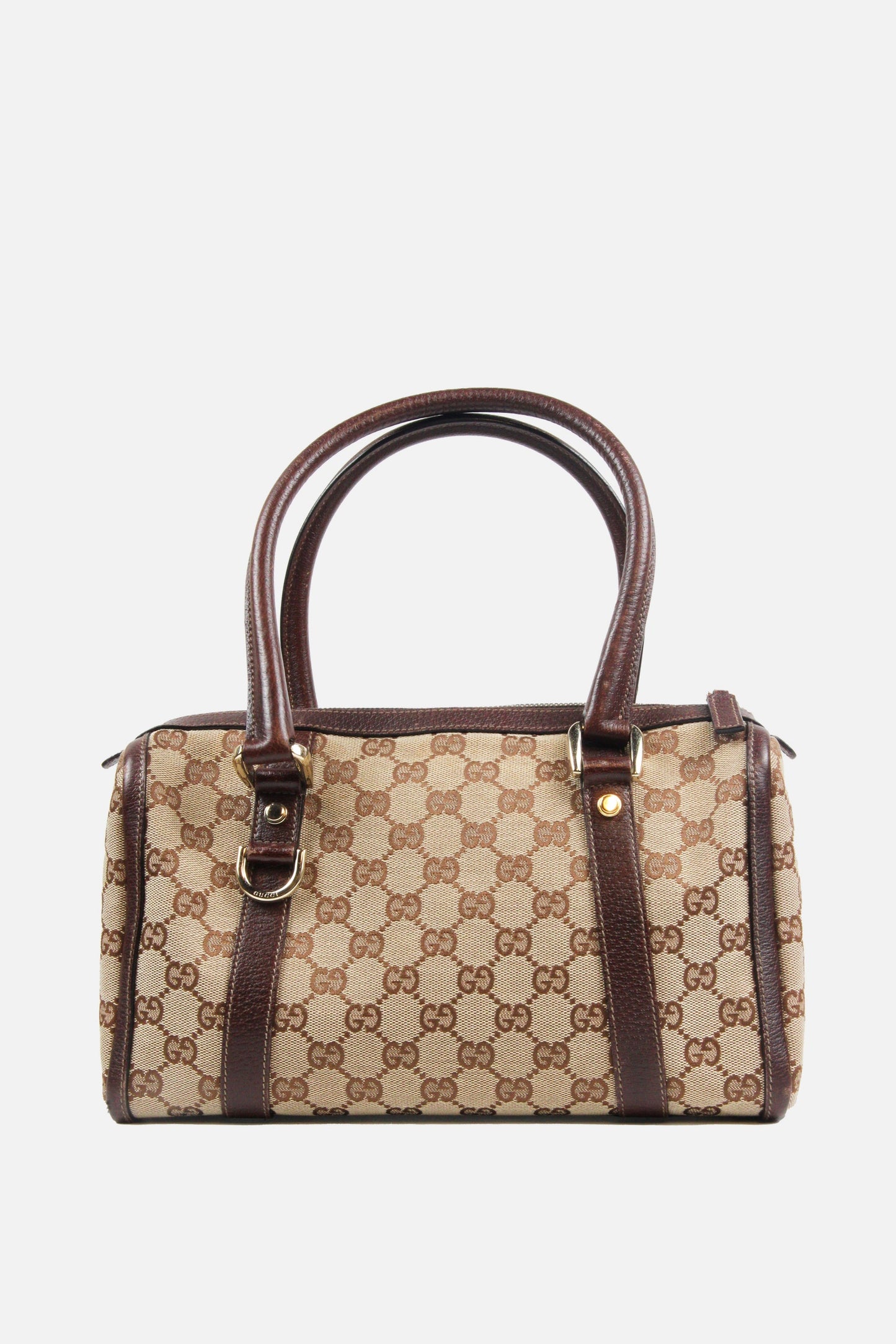 Vintage Gucci GG Canvas Small Abbey Boston Bag