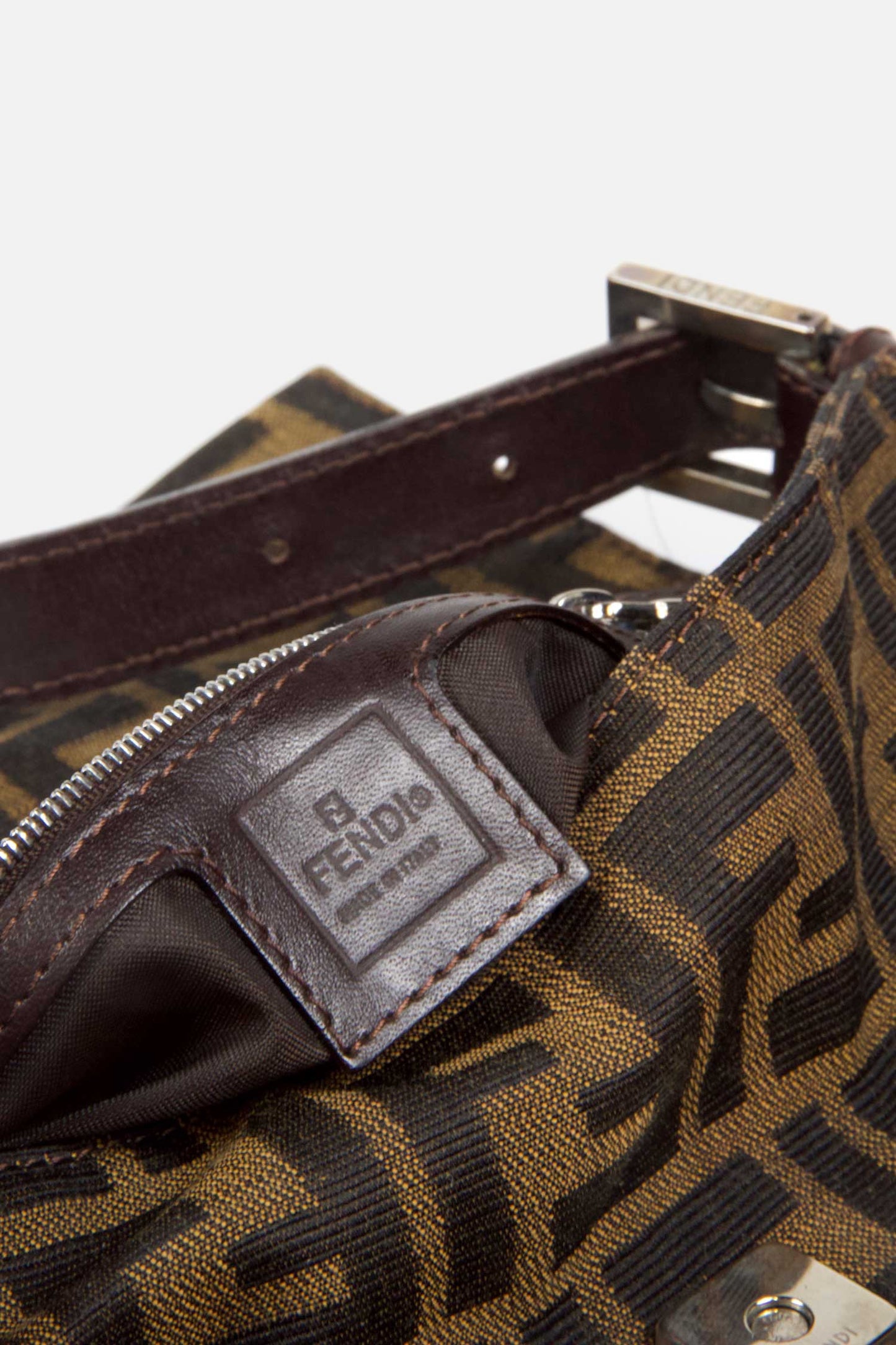 Vintage Fendi Zucca Baguette