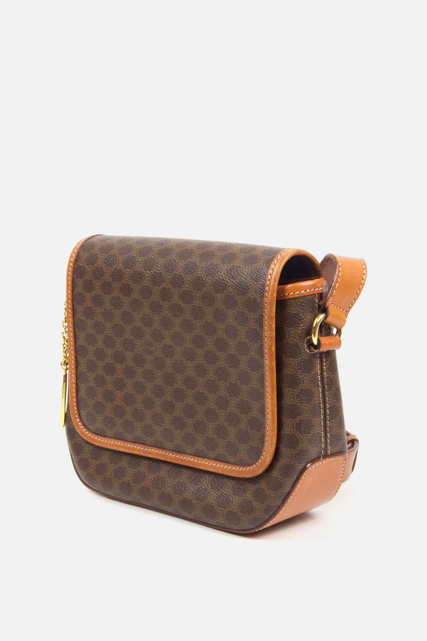 Vintage Celine Macadam Crossbody Bag