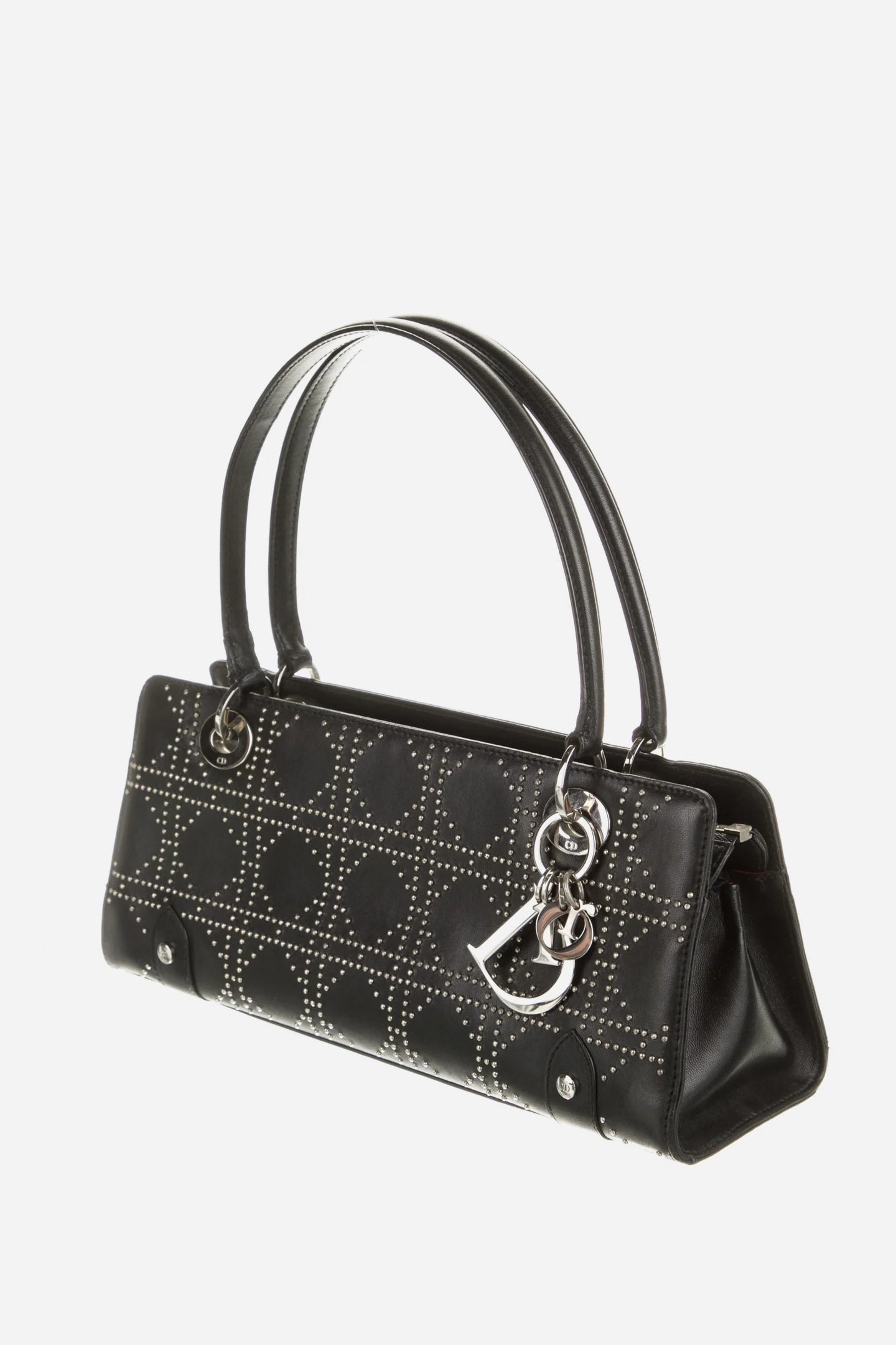 Vintage Dior E/W Studded Lady Dior
