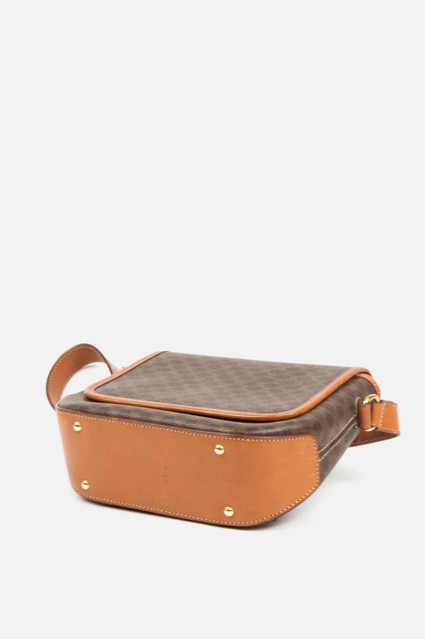 Vintage Celine Macadam Crossbody Bag