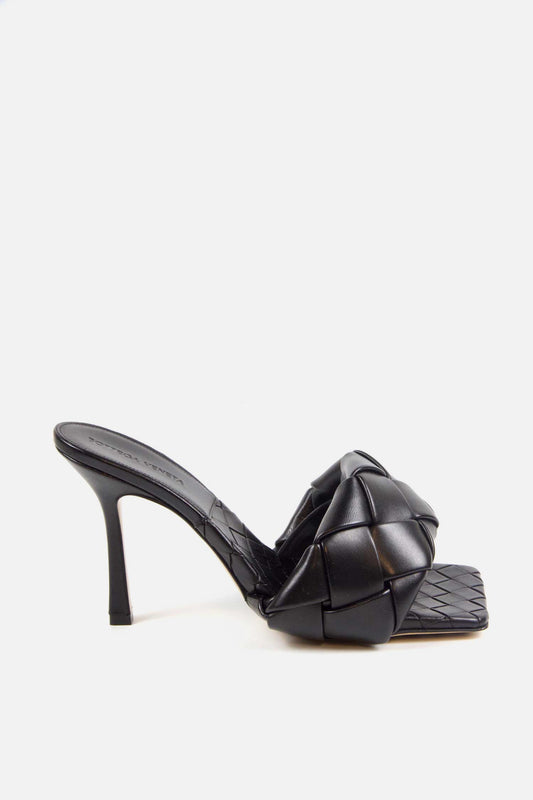 Nappa Maxi Intrecciato Lido Mule Sandals