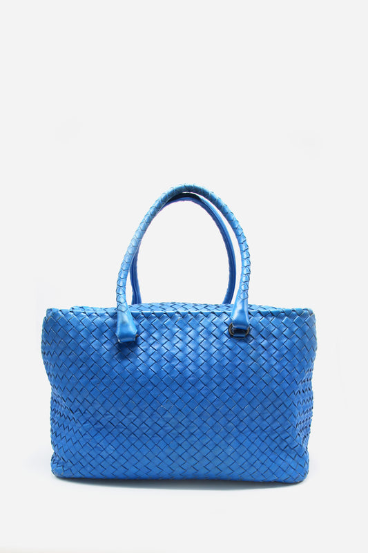 Bottega Veneta Intrecciato Rectangle Tote