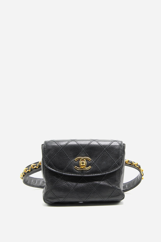 Chanel Quilted CC Waist Bag