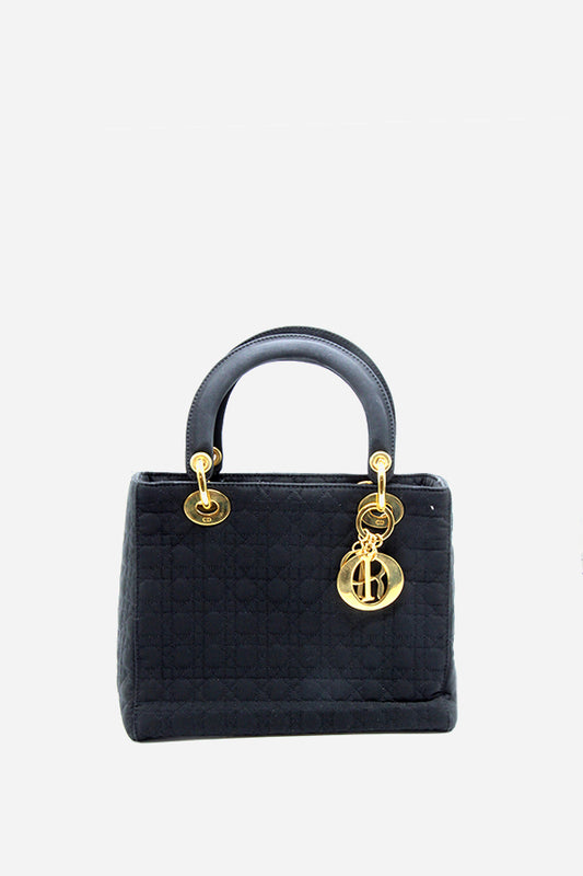 Medium Cannage Lady Dior Bag