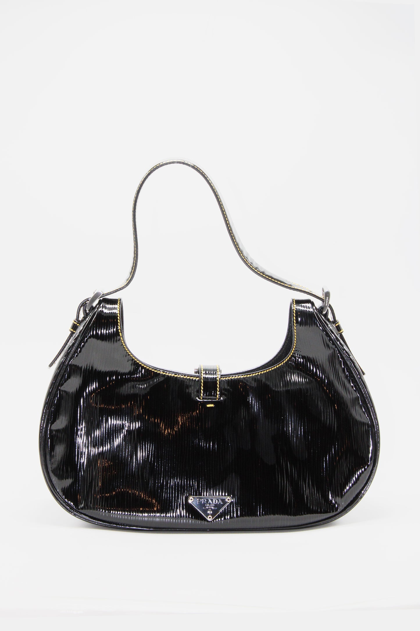 Prada Vintage Vernice Old Shoulder Bag