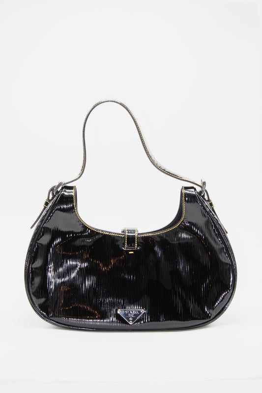 Prada Vintage Vernice Old Shoulder Bag