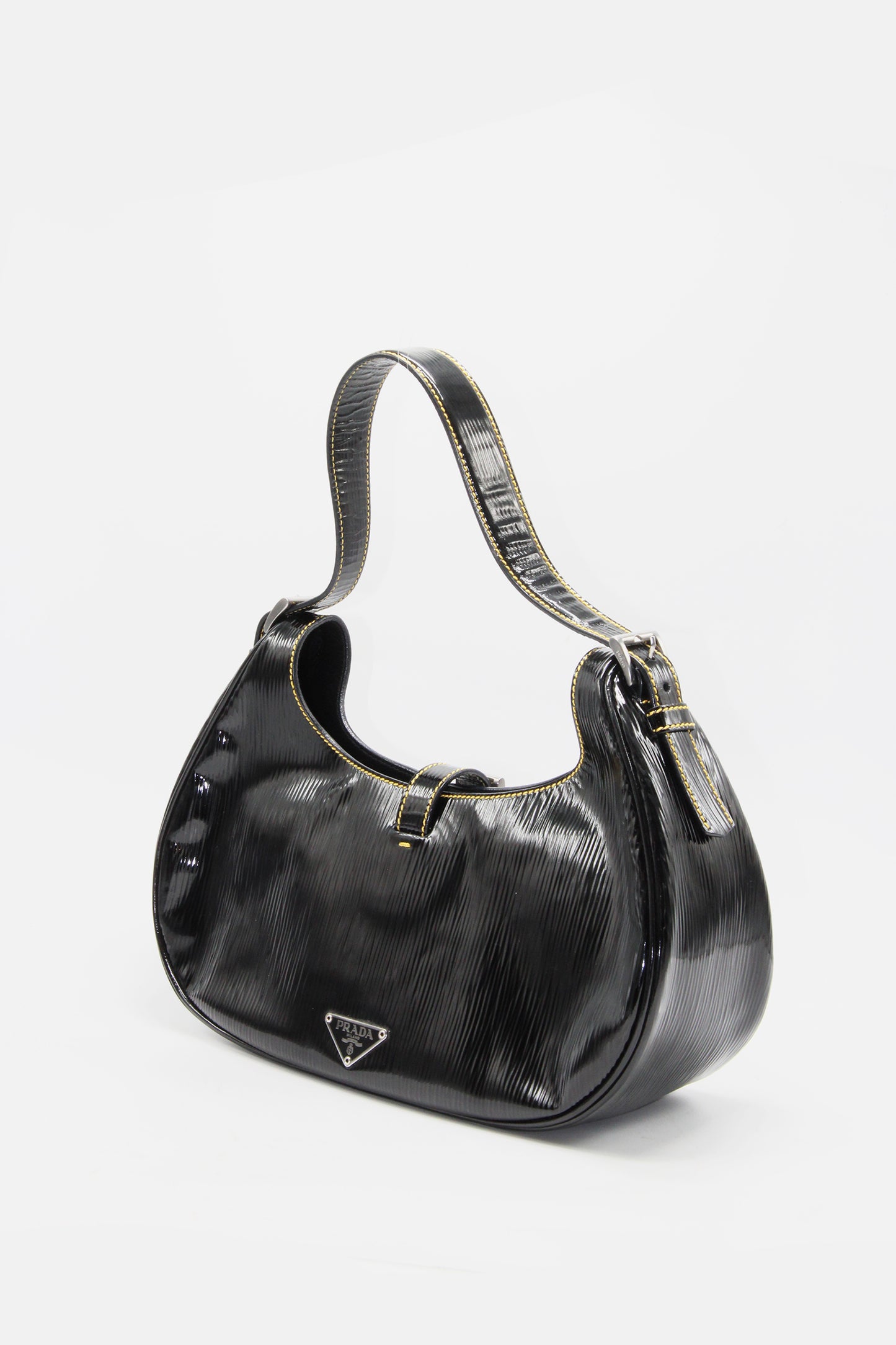 Prada Vintage Vernice Old Shoulder Bag