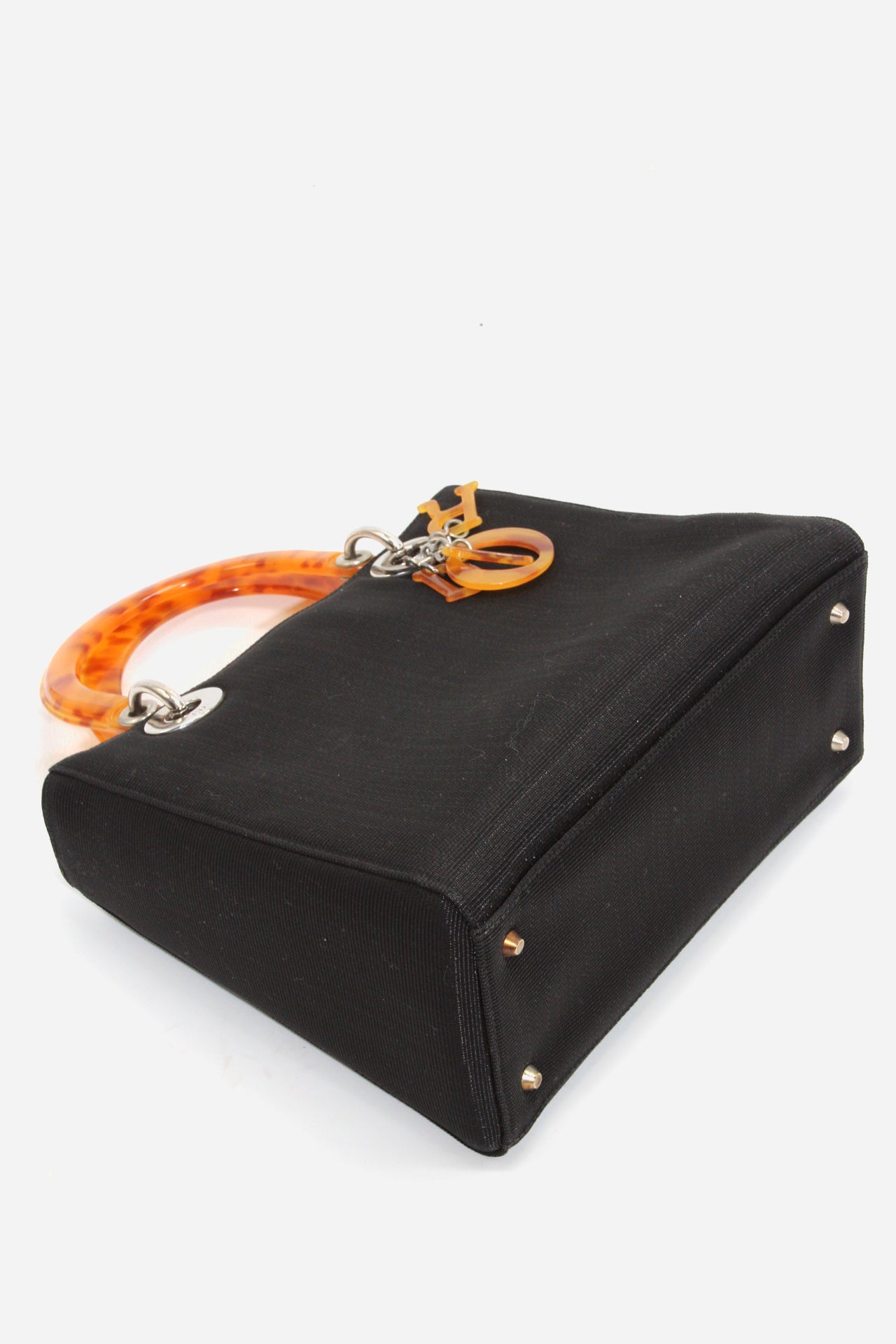 Dior Canvas Lady Dior Medium Vintage