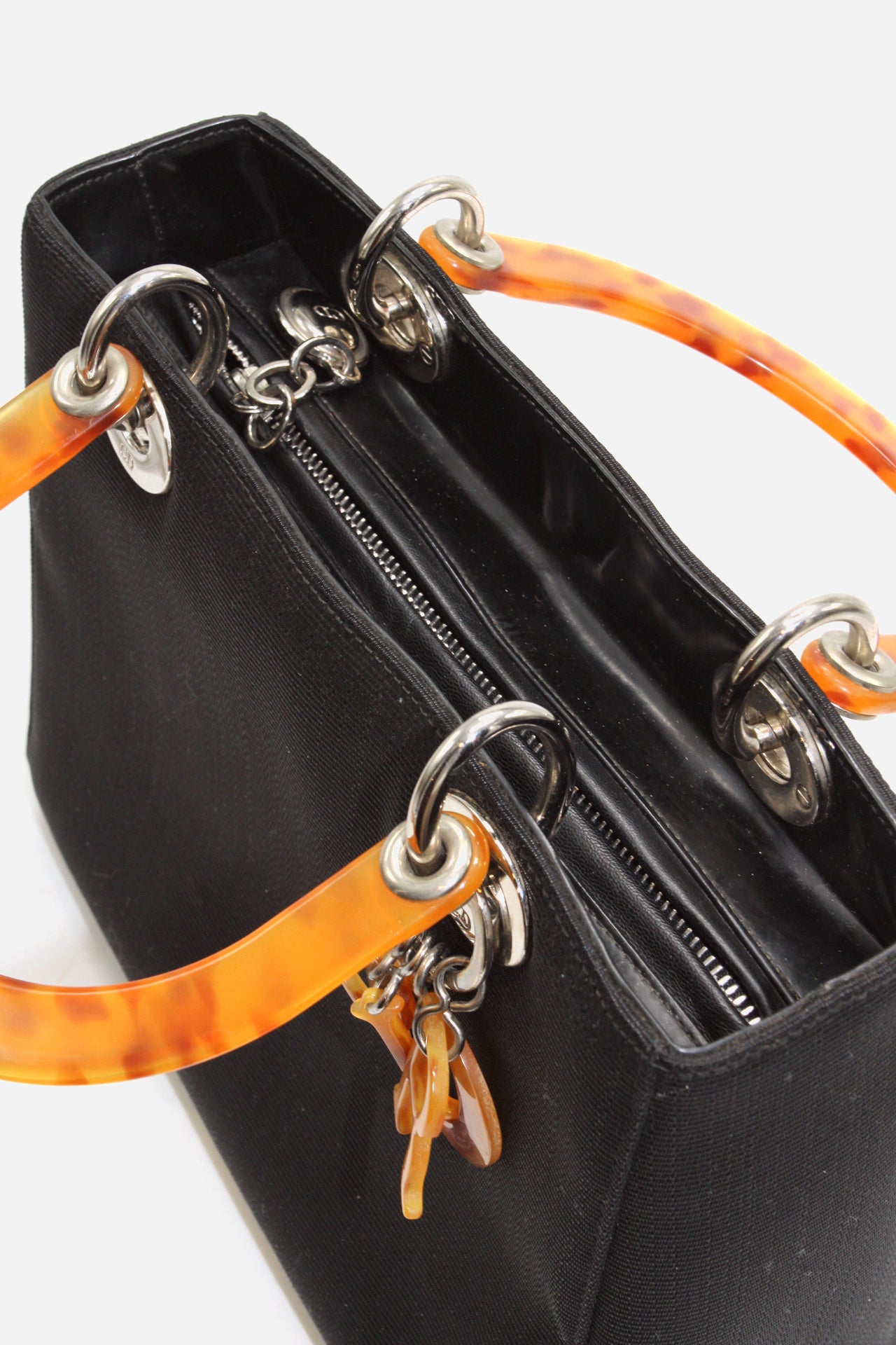 Dior Canvas Lady Dior Medium Vintage