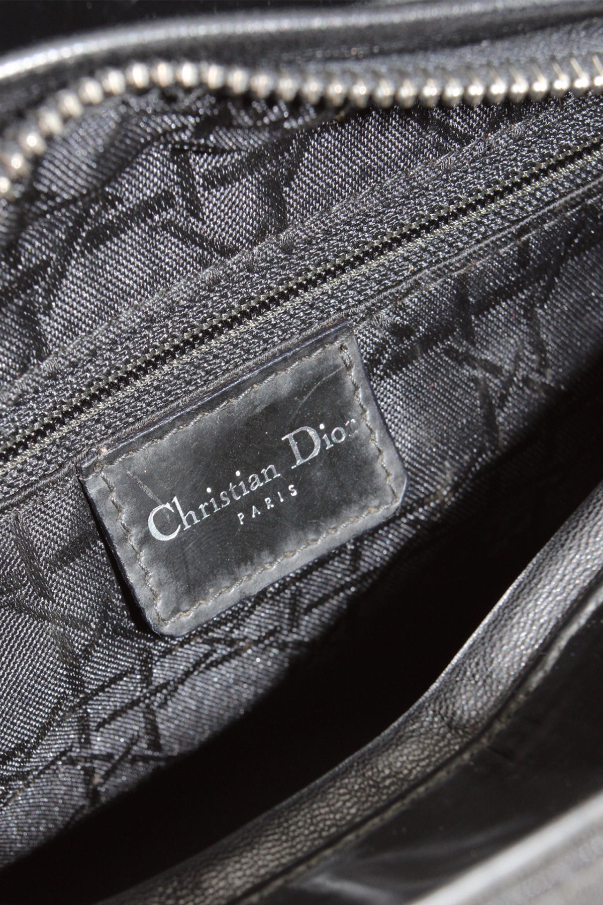 Dior Canvas Lady Dior Medium Vintage
