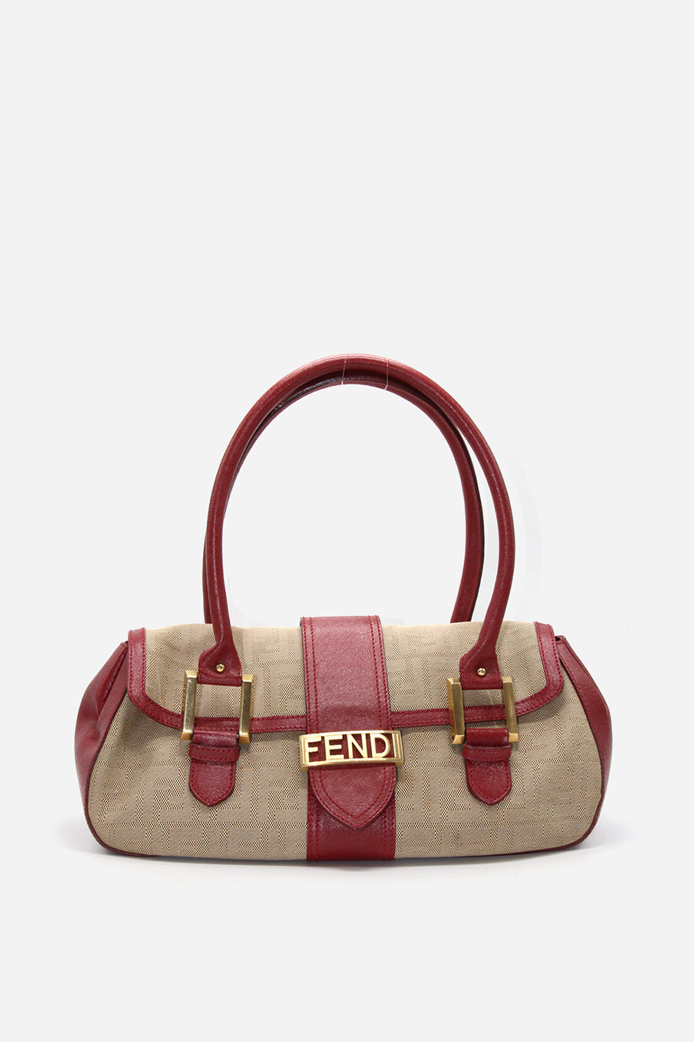 Fendi Zucca Shadow Shoulder Bag