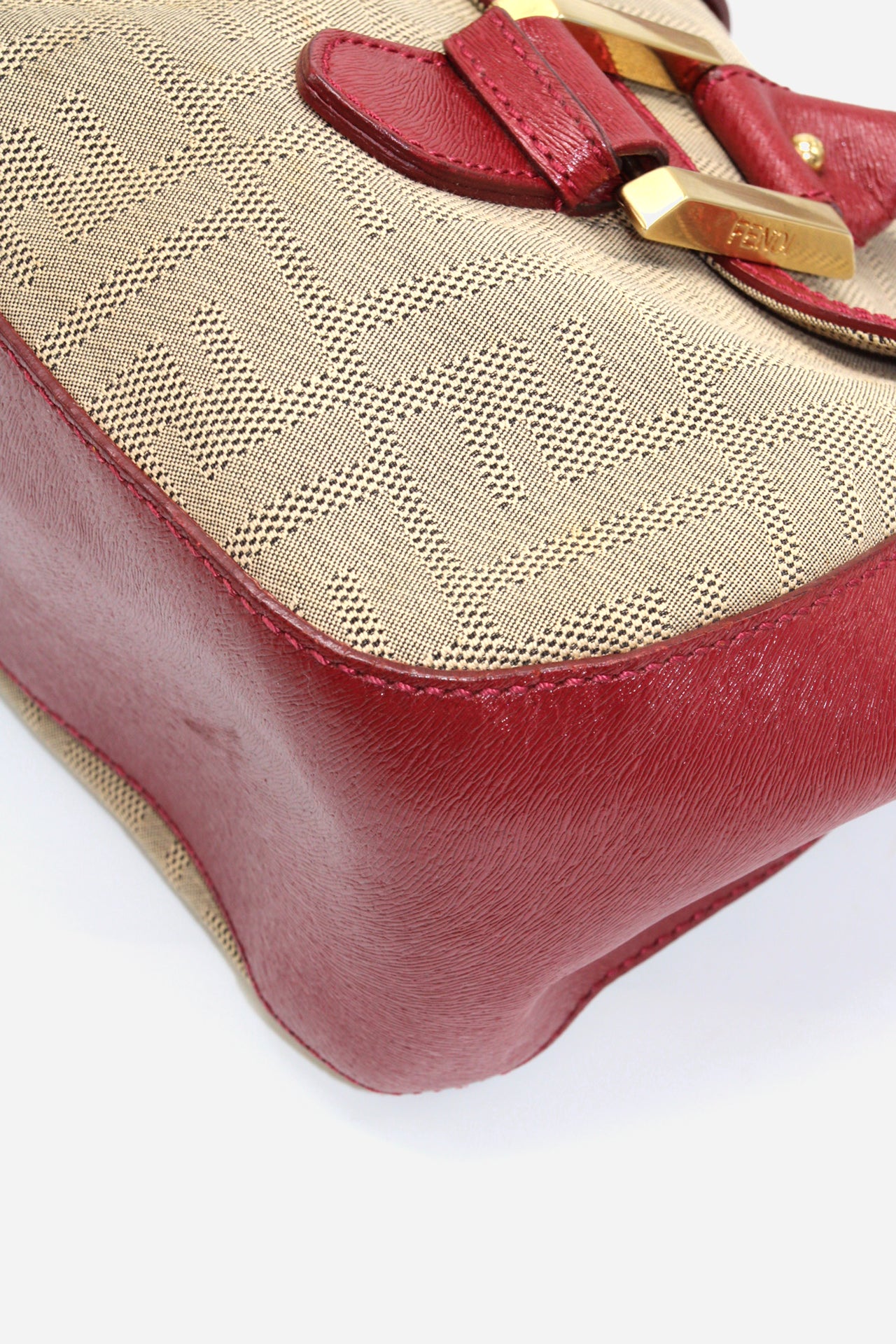 Fendi Zucca Shadow Shoulder Bag