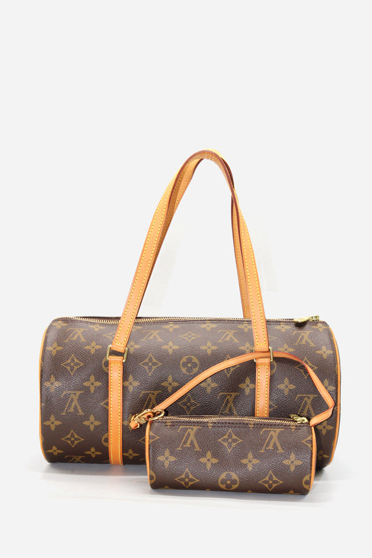 Louis Vuitton Monogram Papillon 30 with pouch