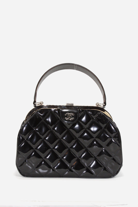 Chanel Patent Frame Bag