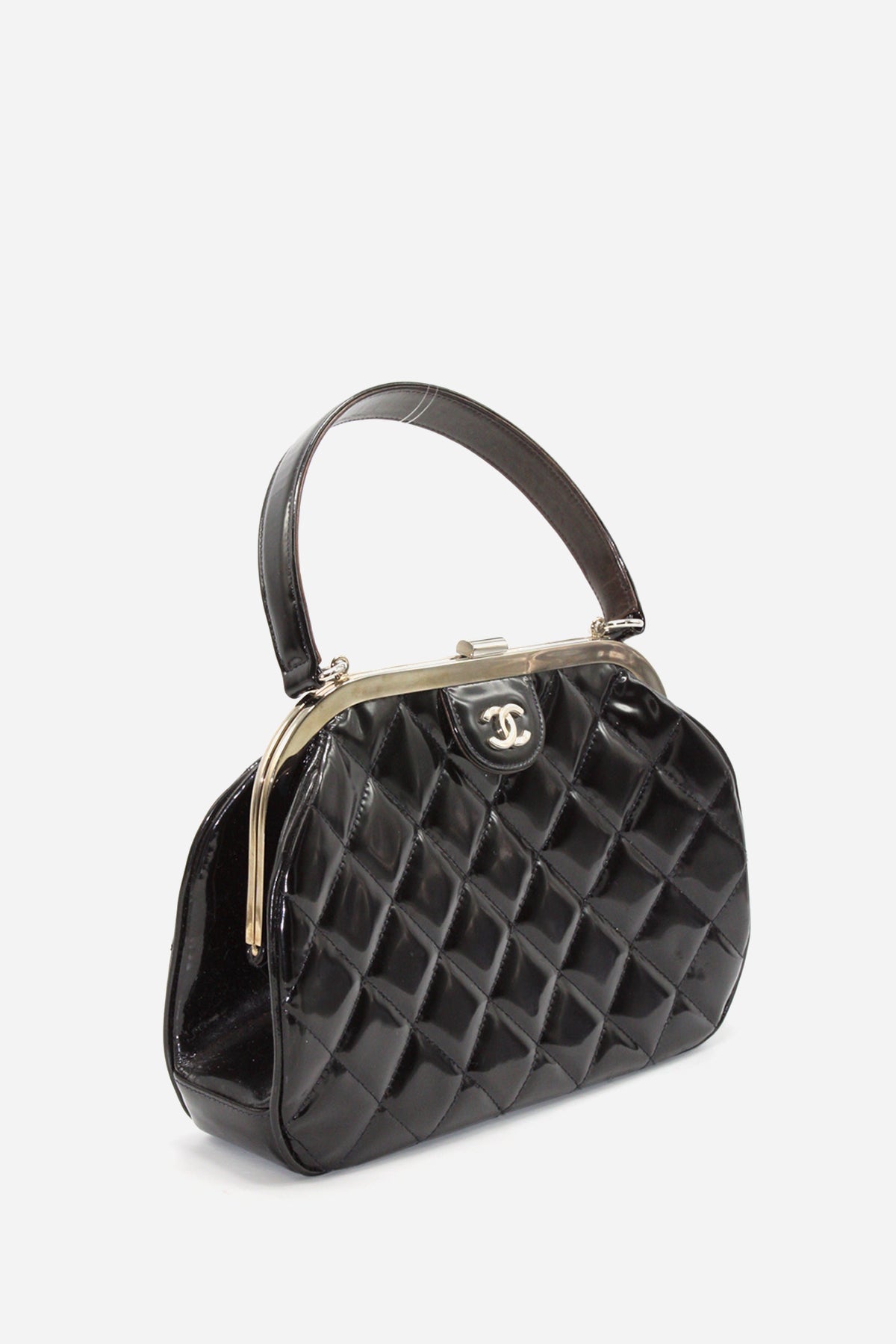 Chanel Patent Frame Bag